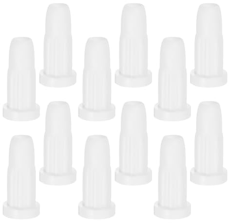 IWOWHERO 50 Pezzi Inserti in Plastica per Ruote Mobili Boccole Resistenti per Gambe Sedie Culle e Sedie Sleeve per Supporto Rotelle e Facile Installazione