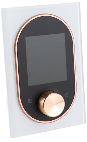 Dioche för Husvatten/gaspanna & Elvärme med VA-pekskärm, WiFi Aktiverat, 5+1+1 Veckoprogrammering, Användarvänlig Design (Elvärme med wifi)