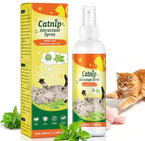Catnip Spray for Cats, Natural Catnip Mist for Indoor Cats(Original Catnip)