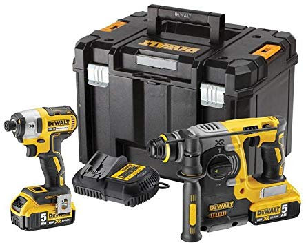 DCK2532P2 XR Brushless Twin Pack 18V 2 x 5.0Ah Li-ion