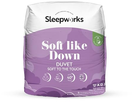 16.5 Tog Extra Warm Luxury Hotel Quality Soft Like Down Single Bed Size Microfibre Duvet Quilt, Soft Touch, Heavy Autumn & Winter By Littens