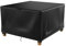 Delixike Garden Furniture Covers Waterproof ,Windproof,Outdoor Patio Rattan Cube Set Cover outside, Heavy Duty 420D Oxford Fabric Garden Table Cover,Rectangular 125 * 125*72cm.