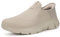 Zapatillas Casual para Hombre Mujer Slip-ins Zapatos de Caminar Deportivas Correr Tenis Sneaker Cómodas Manos Libres Sin Cordones Beige 43EU