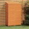 IKAYAA Casetta da Giardino in Legno di Abete Capanno da Giardino Casetta Attrezzi Giardino Casetta Attrezzi e Utensili Legno Massello Abete-102 x 52 x 174.5 cm