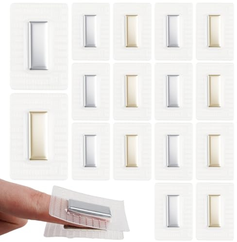 20 Piezas Botones Magneticos, 25 x 10 x 2 mm Imanes Ocultos Para Coser, Botones Magnéticos Invisibles, Imanes Para Coser Tela, Cortinas, Ropa, Bolsos, ArtesaníA De Cuero,Resistente Al Agua Y Al óXido