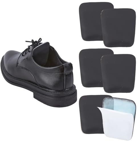 NICENEEDED 3 Paio di Cuscinetti per La Linguetta delle Scarpe per Uomo e Donna, Imbottitura Autoadesiva per Scarpe in Morbida Pelle Scamosciata