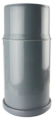 MKK - 19550 - HT Manguito de transición Ø 50 110 mm DN 50 110 manga larga tubo 250 mm de largo gris Ø 110 250 mm