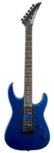 Jackson JS Series Dinky JS12 Electric Guitar, Amaranth Fingerboard, Metallic Blue