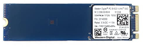 Western Digital WD PC SN520 NVMe SSD - Disque SSD - 512 Go - Interne - M.2 2280 - PCI Express 3.0 x2 (NVMe)