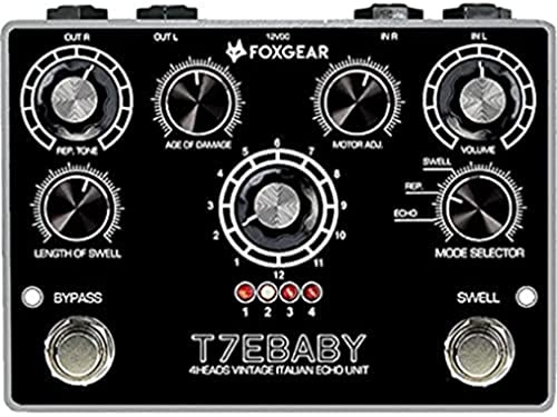 Foxgear - T7E BABY - Pedale delay per chitarra