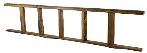 Échelle en bois de style ancien - Belle échelle en bois - Belle échelle en bois - Idéal comme porte-serviettes ou pour décorer (marron)