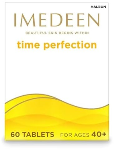 Imedeen Time Perfection - 60 Tablets - Skincare Supplements to Support Collagen Formation - Containing Vitamin C and Zinc - Improves Moisture Balance & Helps Skin to Feel Smoother