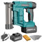 CAMXTOOL Cordless Brad Nailer, Nail Gun with 2Pcs 4.0Ah Battery, 18 Gauge 2 in 1 Electric Staple Guns Battery Powered for Upholstery & Carpentry, Include 1600Pcs Nails & Staples, Charger (Brad Nailer)