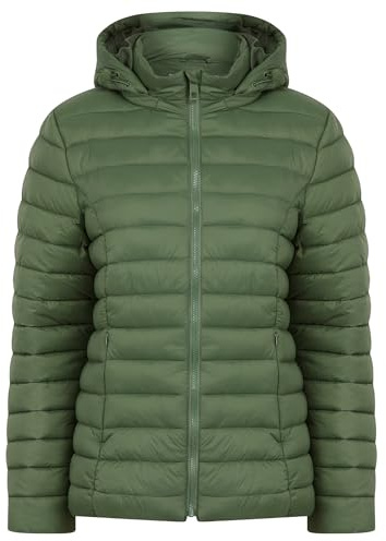 AMARA REYA Women’s 'Jaime' Quilted Puffer Jacket with Detachable Hood
