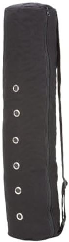 Everyday Yoga Premium Yoga Mat Bag, Multi Pockets, Adjustable Strap, Travel Gym Bag, Mat Carrier - Black