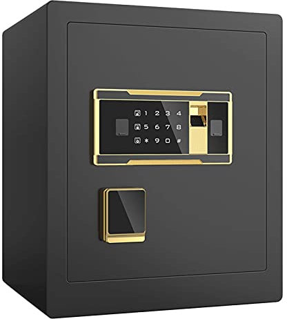 strongbox Cassaforte di Sicurezza Digitale Cassetta di Sicurezza per Impronte digitali per Ufficio Domestico Cassaforte Pesante con codice Alto Livello di Funzione antifurto Cassaforte di Sicurezza