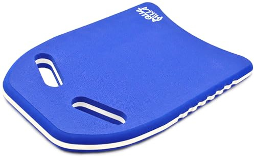 Aquapella Pro Advanced Swimming Kickboard - One Size Fits All - A Great Training Aid for Children and Adults (Navy)