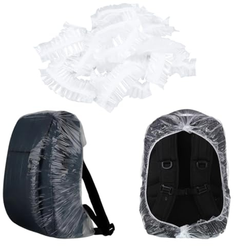 YUZNA Housse de Protection Imperméable Étanche Anti-Pluie Couverture en Facile à Transporter，Housse de Sac à Dos Anti Pluie, Sac Ecole Couvre，pour Sac à Dos pour Camping Randonnée Trekking Cyclisme