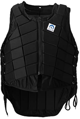 CRDARAAV Pro Safety Gilet d'équitation rembourré en EVA pour femme S