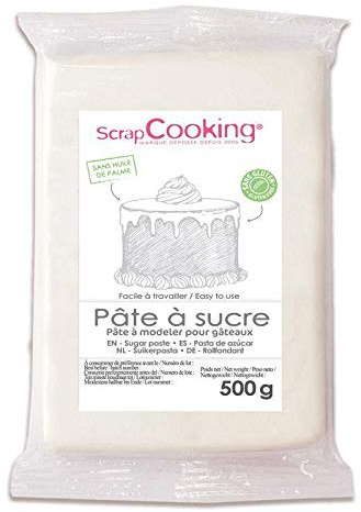 Pasta de azúcar blanca 500 g