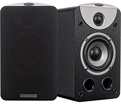 DYNAVOICE - Pareja de Altavoces de estantería Magic S-4. Negro.