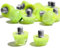Gummistollen für Fußballschuhe - 14 Fußballstollen Standardgewinde-TPU Studs (Fluoreszierendes Gelb)
