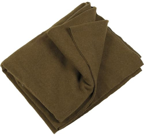 Mil-Tec Couverture en Laine 18936000 Mixte Adulte, Olive, Taille Unique