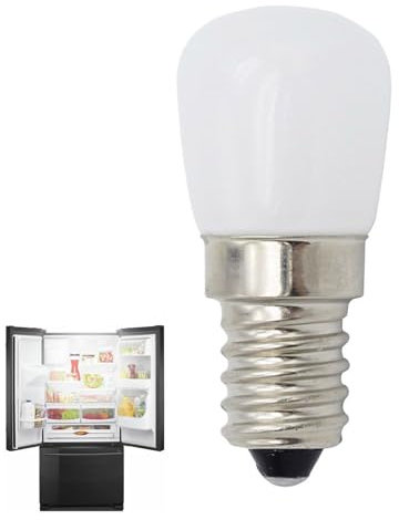 Ampoule LED E12 2W 220-240V – Éclairage Écoénergétique pour Réfrigérateur, Congélateur, Sèche-linge, Candelabre, Lumière Blanche/Chaud, Idéale pour Appareils Ménagers et Éclairage Domestique​