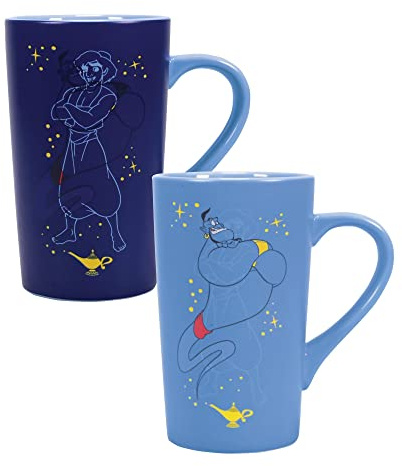Aladino Disney The Genio of Lamp mjölkkaffekopp