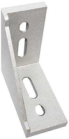 Fullerkreg - 2 x Winkel 40x 80 Profil Nut 10 mit Befestigung