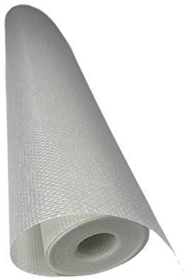 1 x fibreglass wallpaper, 140 g/m², fibreglass fabric, double chain, coarse wallpaper