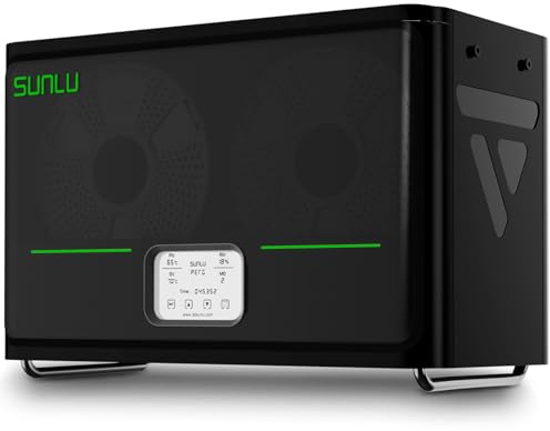 Sunlu Official Filament Dryer Box S4, 4-Spool Dehydrator with Temp Compensation/Fast Heating/Automatic Moisture Control, for PLA, PETG, ABS, Nylon, PA Filaments
