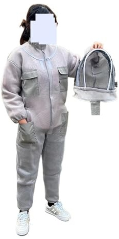 bee suit, Protective Clothing Beekeeping Suit Hat Polyester Professional Beekeeper Clothes