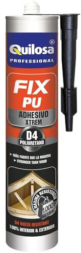 ADHESIVO QUILOSA POLIURETANO FIX PU XTREM TRASLUCIDO 300ML