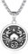 REDSUN Sternzeichen Krebs mit Halskette 925 Sterling Silber 12 Konstellation Kette Sternzeichen Krebs Anhänger Tierkreiszeichen Anhänger für Damen, Herren oder Kinder