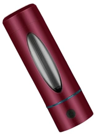 ZEPFJHE Bouteille d'eau en verre de 420 ml pour voyage - Bouteille d'eau hydrogène générateur d'hydrogènes Loniser Machine bouteille