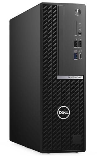 PC Computer Desktop Dell OptiPlex 7080 SFF, Processore Core i7-10700, Memoria Ram 16Gb, Disco SSD 512Gb, Win 11 PRO (Ricondizionato)