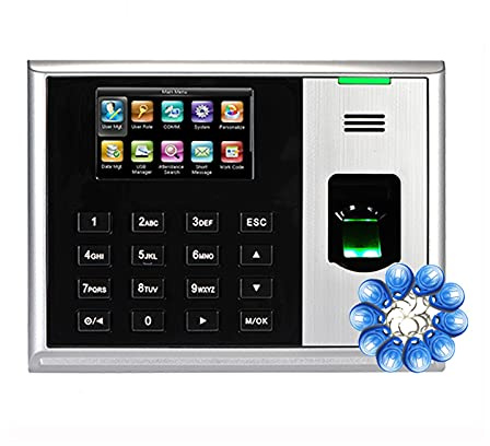 Control Horario Empleados, Huella digital biométrica USB Tiempo Reloj Oficina Asistencia Sistema Sistema Registrador Tiempo Empleado Lector Máquina(S30)
