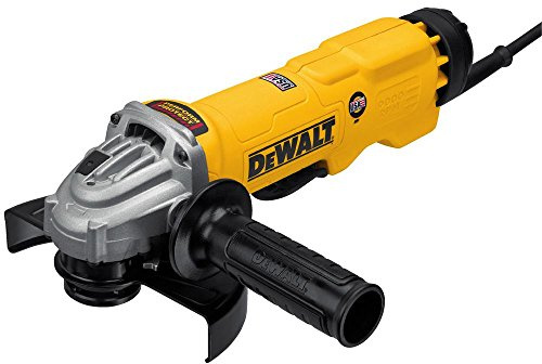 DEWALT Angle Grinder Tool, 6-Inch, Paddle Switch with No Lock-On, 13-Amp (DWE43144N), Yellow