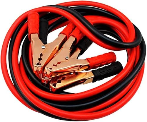 Jumper Cables for Car Battery,Heavy Duty Jumper Cables with PVC CASE, 4m 2000AMP Jump Starting Dead or Weak Batteries Emergency Roadside Assistance, Works in Every Weather