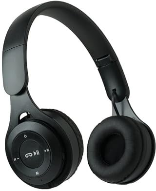 YHO Bluetooth Headphones Over Ear, Wireless Headphones Over Ear,30 Hours Playtime Foldable Lightweight Wireless Headphones,with Built-in HD Mic, FM, SD/TF for PC/Home