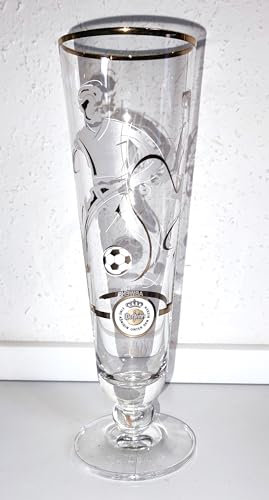 Rahm & AngiesStrickZauber vendido: Warsteiner WM - Tulipán 2010 / diseño de defensa/Pilsglas - Flauta de cerveza - Vaso de cerveza Warsteinertupe/sin caja