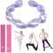 Hochelastischer Yoga Stretching Strap, Yoga Stretch 8 Schleifen Gurt, Erweitern Dehnung Gymnastikband, Elastisch Resistance Bands, Fitness Stretch-Hilfsgurt für Körperformung Schöner Rücken