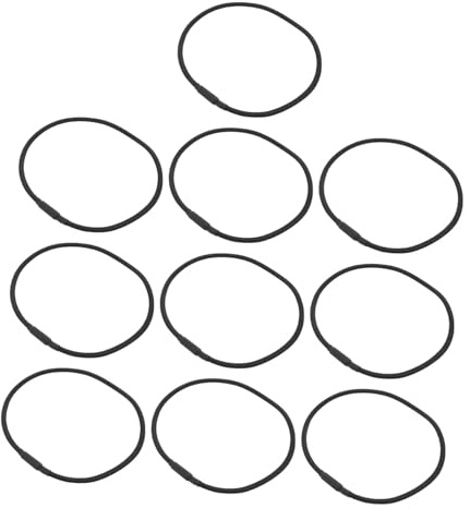 HEMOTON 10 Bandas Elásticas Para Soportes Antivibración De Micrófono Pinza, Cuerda De Goma Resistente Para Montaje De Micrófono De Condensador, Soporte De Mesa Antivibración Para Radiodifusión