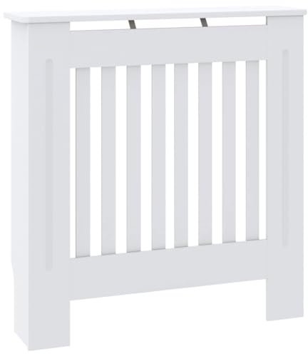 Genérico Cubierta para radiador MDF 78 cm,Casa y jardín,Accesorios para electrodomésticos,Accesorios para radiadores de calefacción,Blanco,7.3 kg,325559