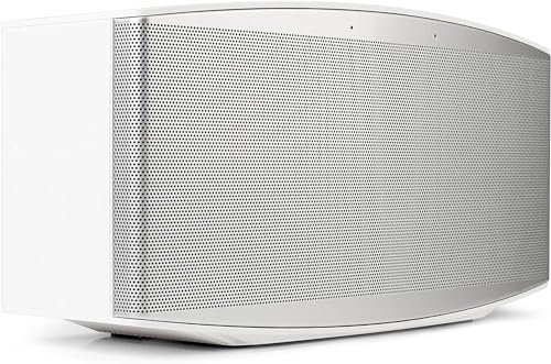 MR 100 Designlautsprecher | Schnurloser Multiroom Lautsprecher mit W-LAN Streaming | Aux In und Bluetooth Funktion | kompakte Anlage mit 30 Watt RMS Stereolautsprecher