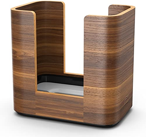 Tork Xpressnap Tabletop Napkin Holder Walnut N4, Compact, Image Range, 7.6 x 8 x 5.5, 72900