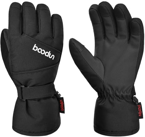 TRIWONDER Guantes de Esquí Niños Guantes de Invierno Cálido para Clima Frío Snowboard Deportes de Nieve al Aire Libre