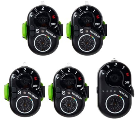 Madcat Smart Alarm MCL Set 4+1 Multicolor - Bissanzeiger Set, Bissmelder zum Wallerangeln