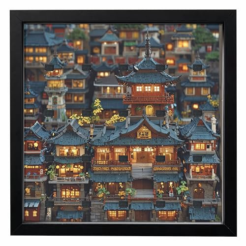 GetStones24 Vitrine für Lego® Figuren - 35x35cm Bilderrahmen - MF_0071